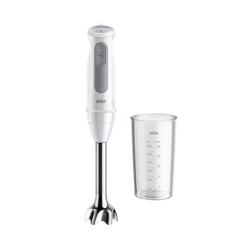 Braun MultiQuick 5 MQ 50001 M Nedsænkning blender 1000 W Grå, Hvid