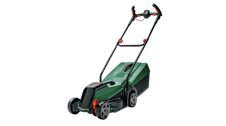 Bosch CityMower Skubbe plæneklipper Batteri Sort, Grøn