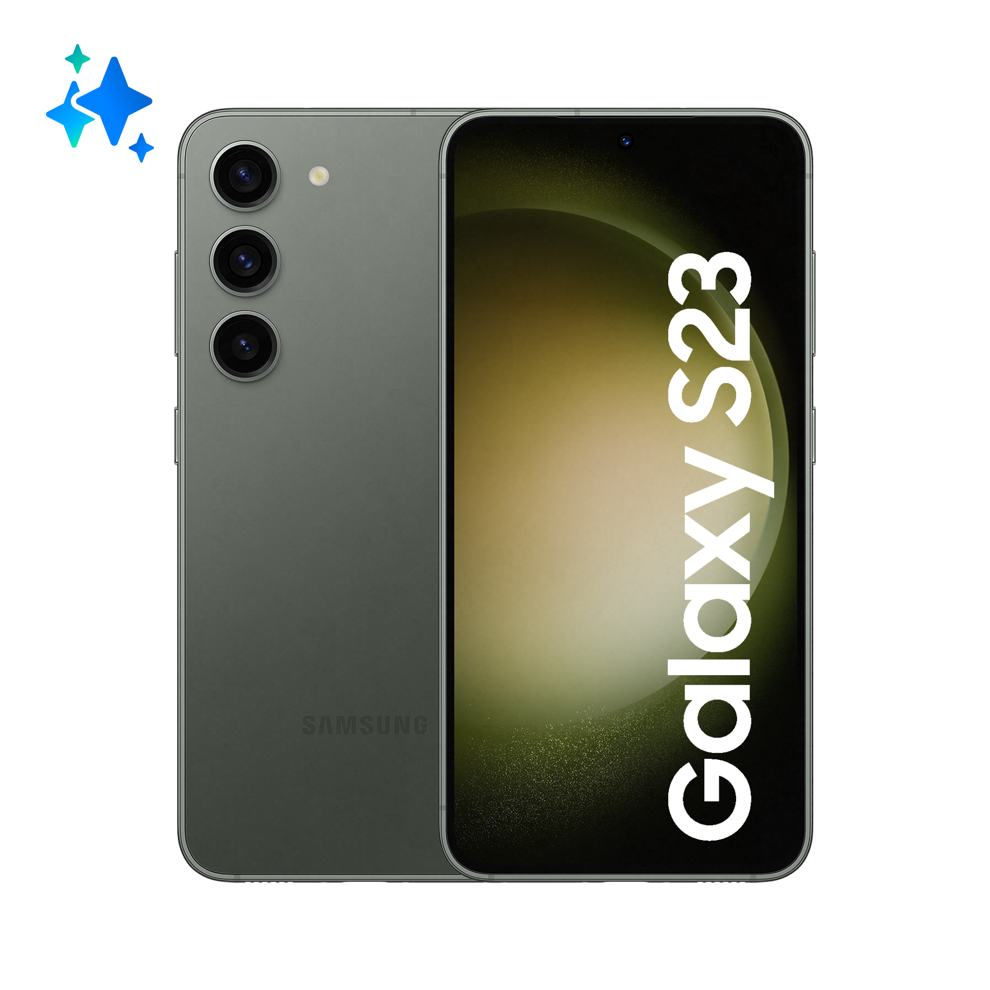 Samsung Galaxy S23 15,5 cm (6.1") Dual SIM Android 13 5G USB Type-C 8 GB 128 GB 3900 mAh Grøn