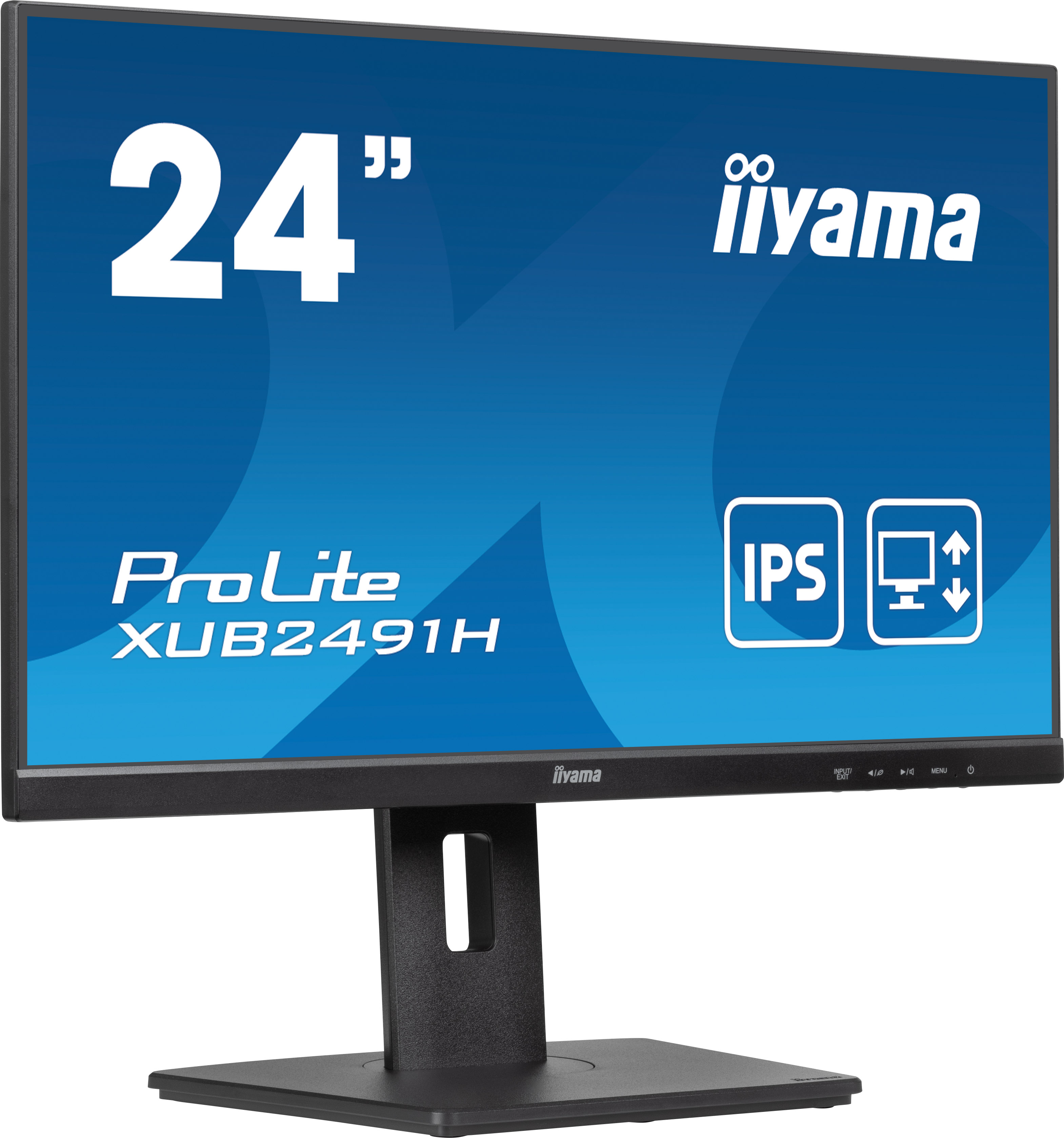 iiyama ProLite XUB2491H-B1 computerskærm 60,5 cm (23.8") 1920 x 1080 pixel Fuld HD LED Sort