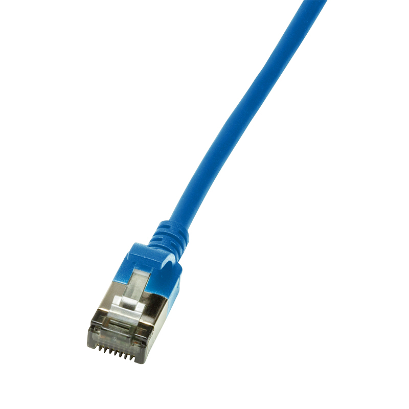 LogiLink CQ9026S netværkskabel Blå 0,5 m Cat6a U/FTP (STP)