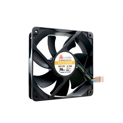 QNAP FAN-12CM-T01 Computerkølesystem Universel Ventilator Sort