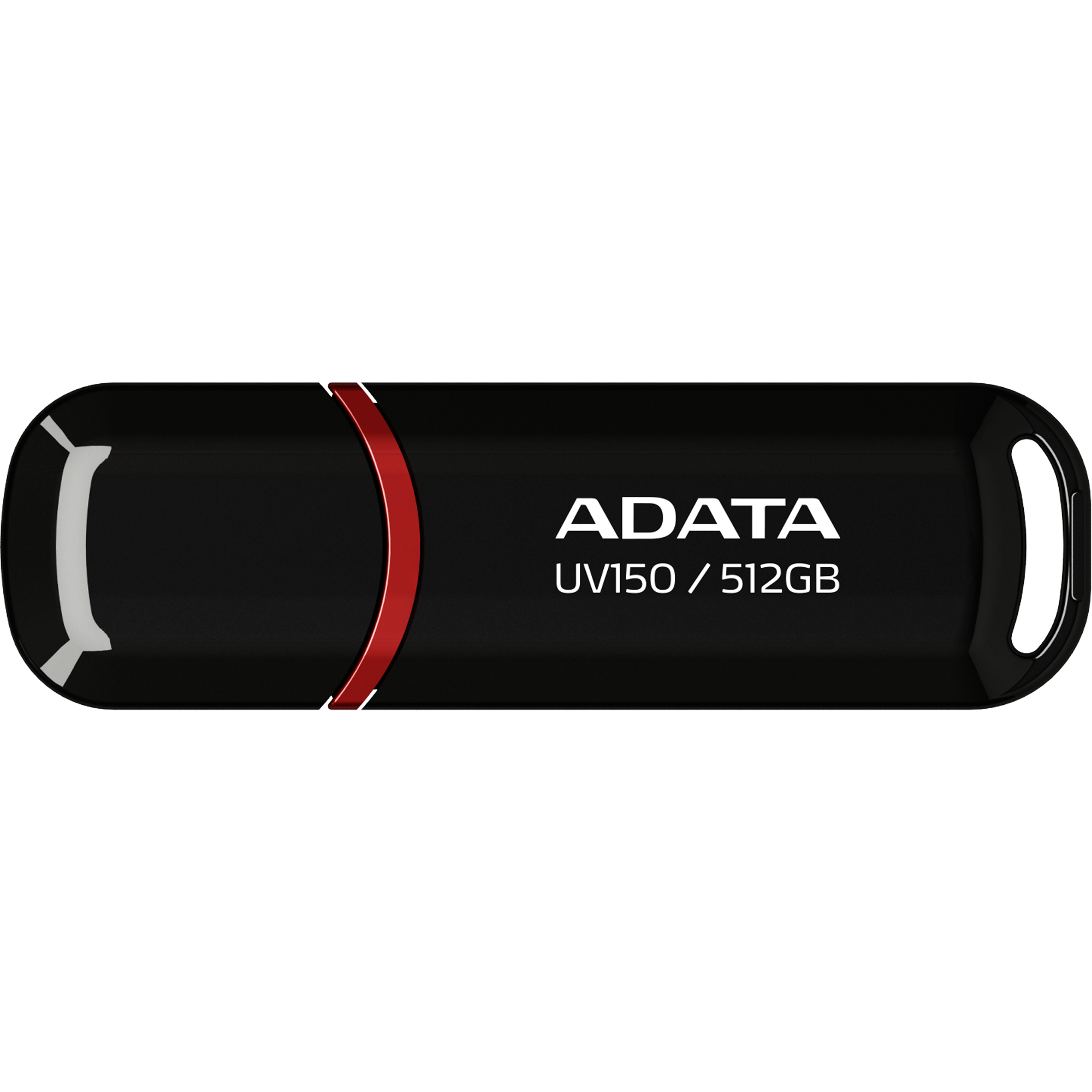ADATA UV150 USB-nøgle 512 GB USB Type-A 3.2 Gen 1 (3.1 Gen 1) Sort, Rød