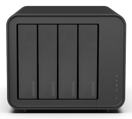 TerraMaster F4-424 NAS & lagringsserver Desktop Intel® N N95 8 GB DDR5 Sort
