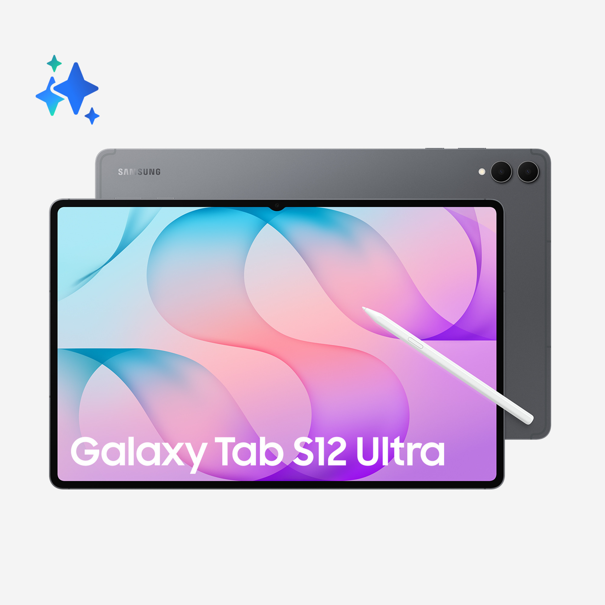 Samsung Galaxy Tab S12 Ultra 5G 512 GB 37,1 cm (14.6") 12 GB Wi-Fi 7 (802.11be) Grå