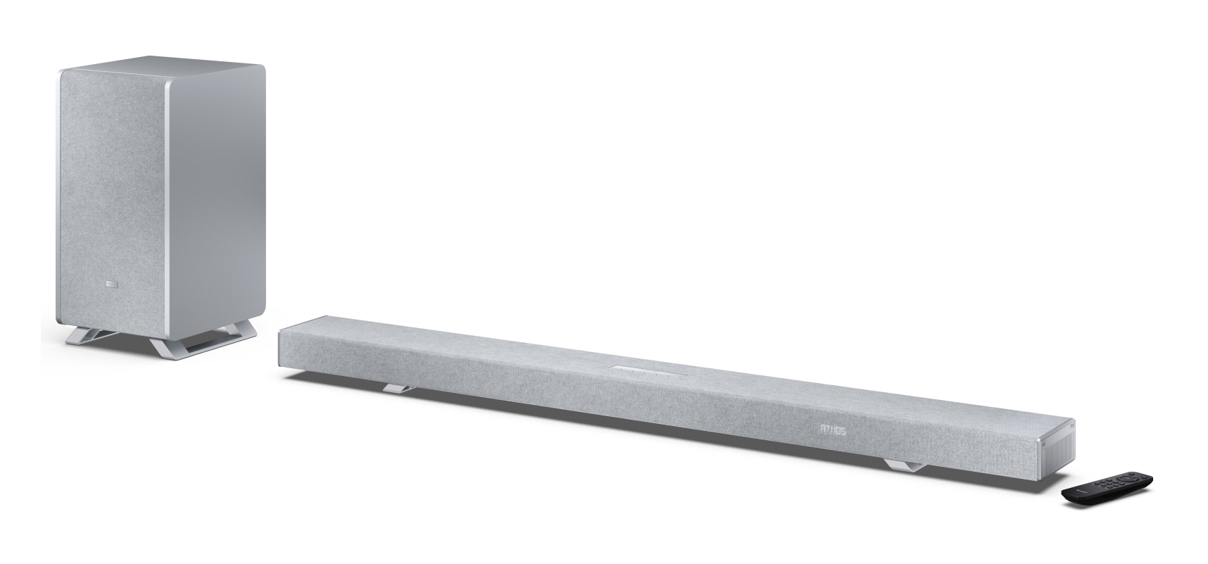 Sharp HT-SBW55121(SL) SoundBar højttaler Sølv 5.1.2 kanaler 212 W