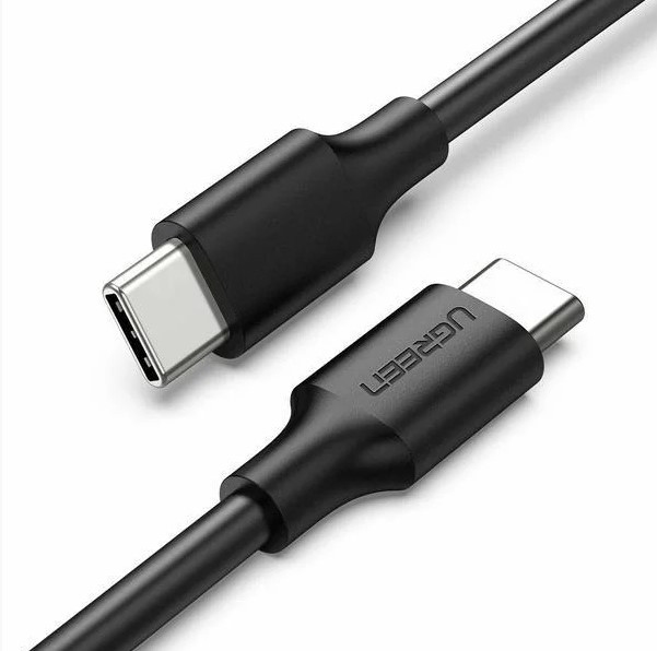 Ugreen 50997 USB-kabel USB 2.0 1 m USB C 0,48 Gbit/sek. 60 W Sort