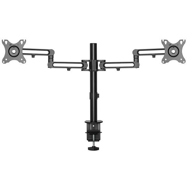 StarTech.com ARMDUAL3 skærmbeslag og -stativer 81,3 cm (32") Skrivebord Sort