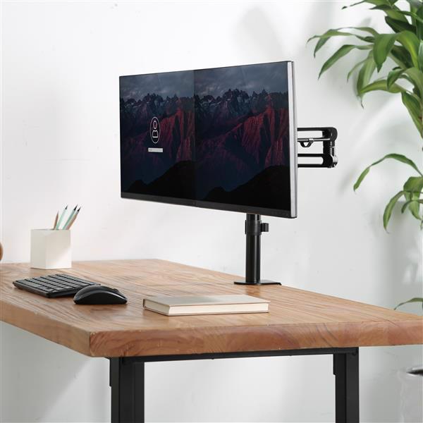 StarTech.com ARMDUAL3 skærmbeslag og -stativer 81,3 cm (32") Skrivebord Sort