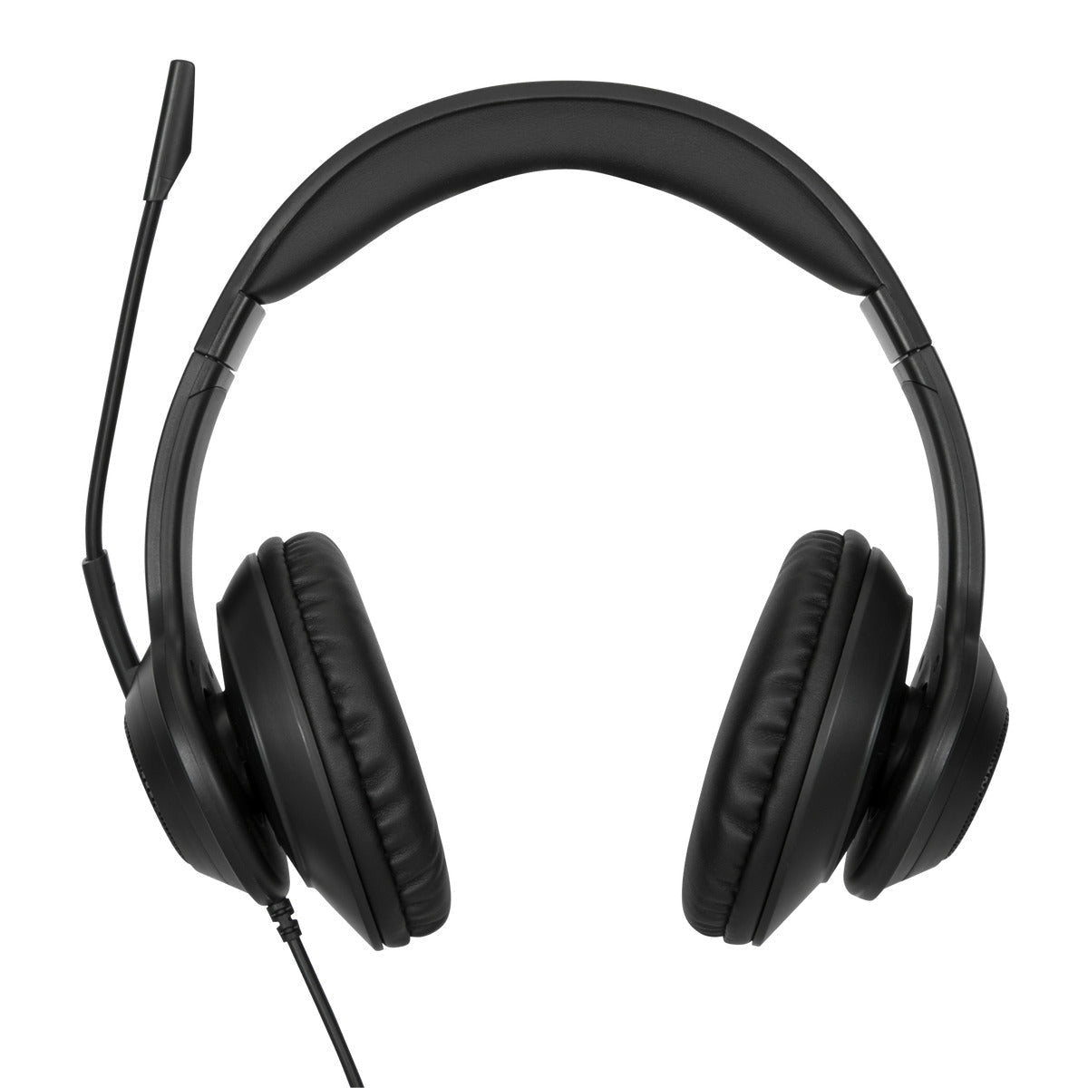 Targus AEH102GL hovedtelefoner/headset Ledningsført Opkald/musik USB Type-A Sort