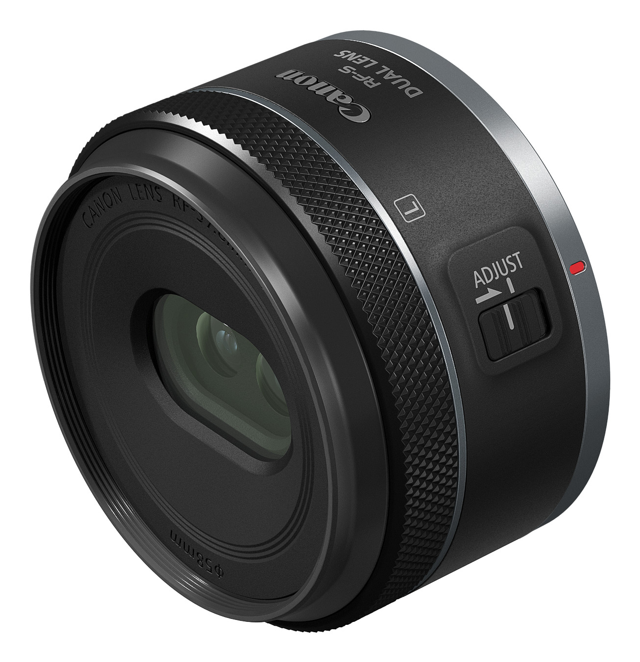 Canon RF-S 7.8mm F4 STM DUAL MILC Stereoskopisk linse Sort