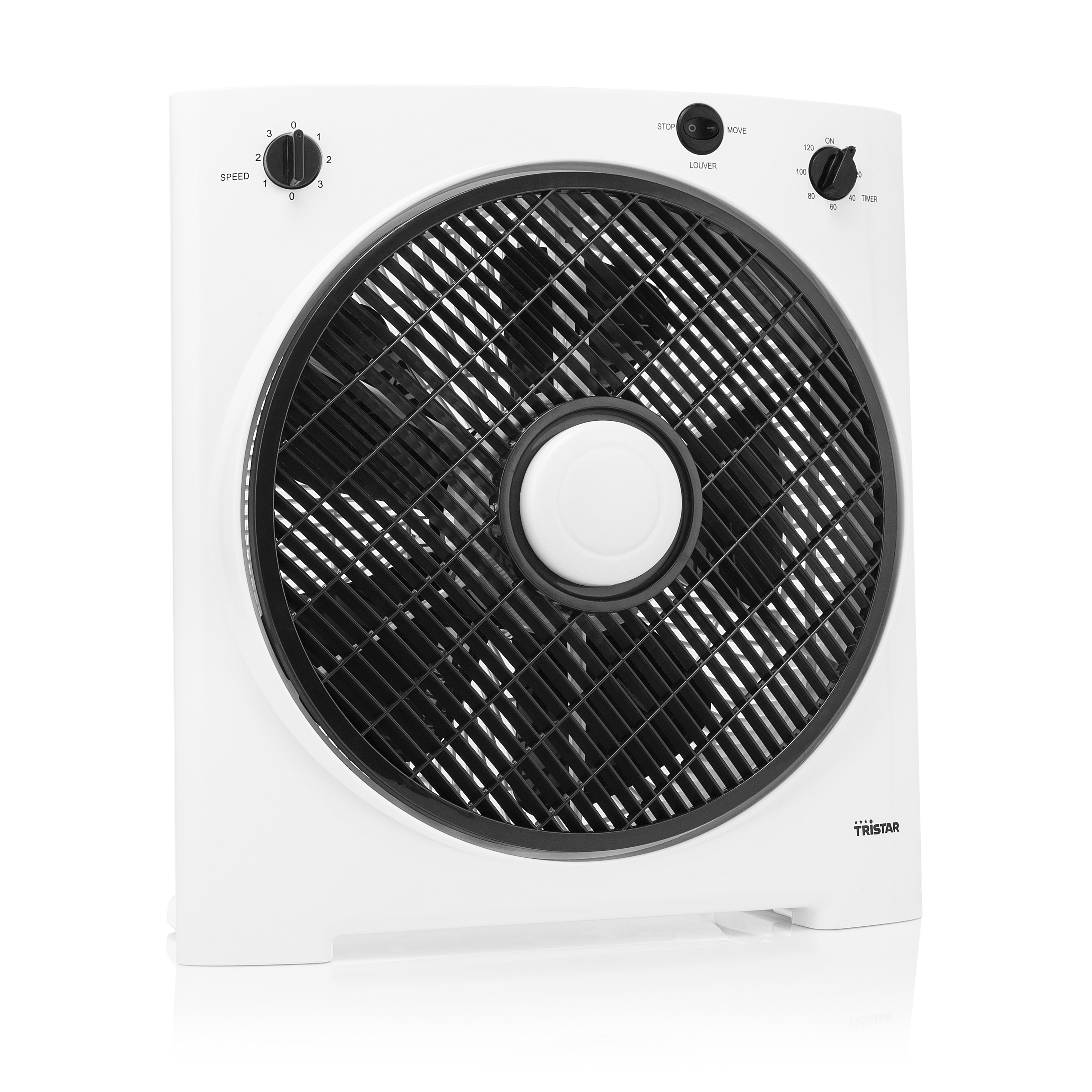 Tristar VE-5858 ventilator Sort, Hvid
