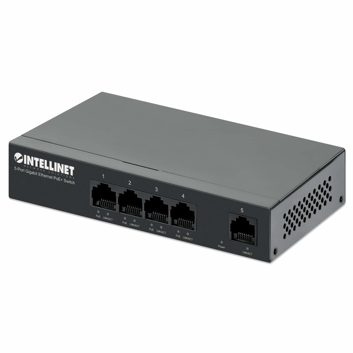 Intellinet 561792 netværksswitch Gigabit Ethernet (10/100/1000) Strøm over Ethernet (PoE) Sort