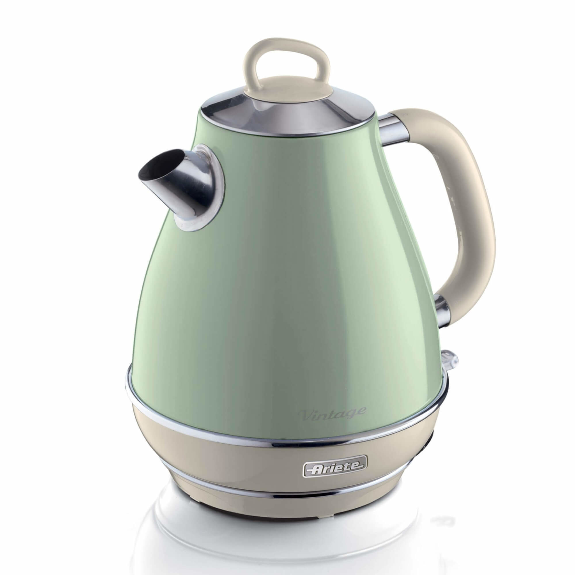 Ariete 2869/04 elkedel 1,7 L 2000 W Krom, Grøn, Hvid
