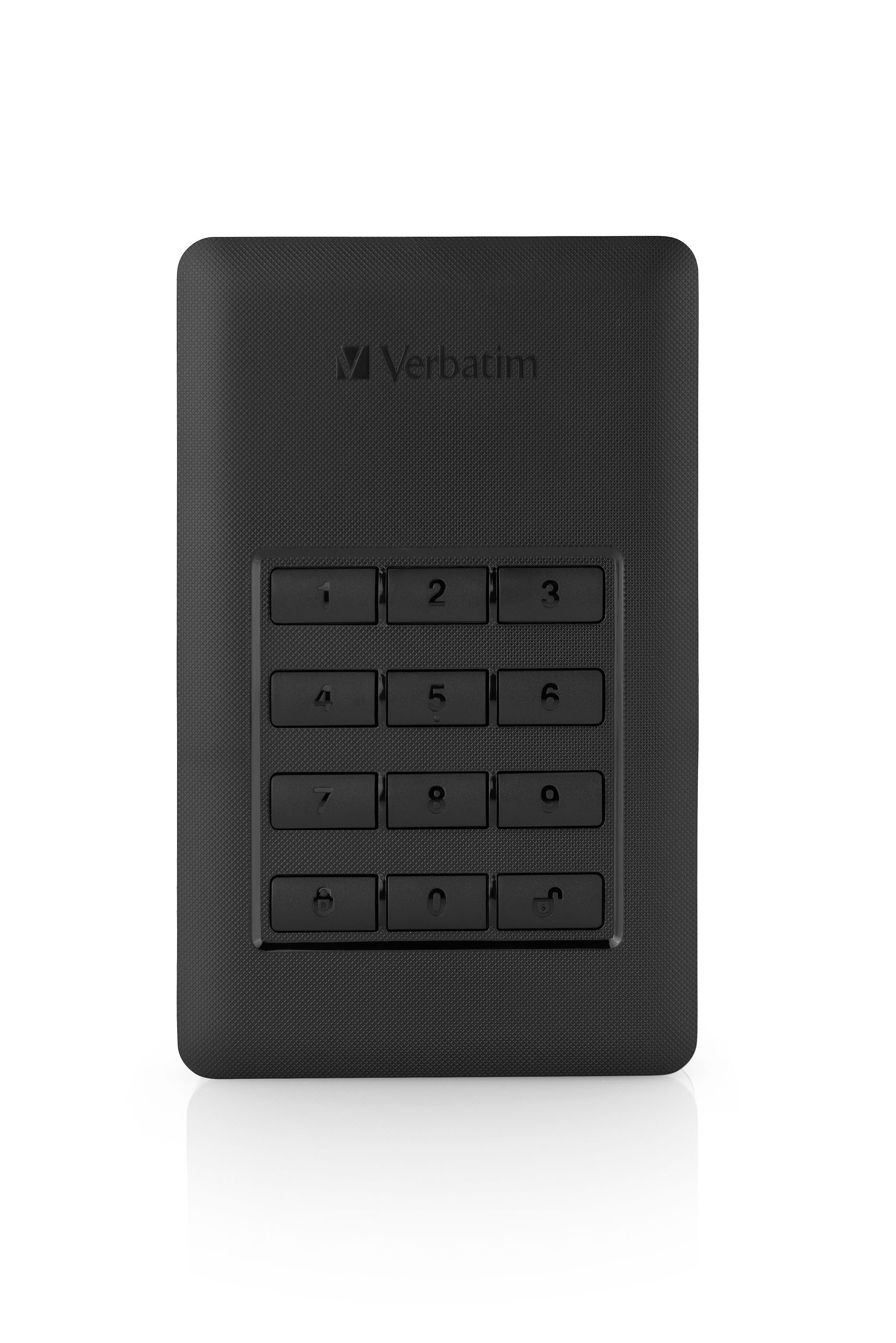 Verbatim Store'n'Go ekstern harddisk 2 TB USB Type-C 3.2 Gen 1 (3.1 Gen 1) Sort, Sølv