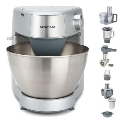 Kenwood Prospero+ foodprocessor 1000 W 4,3 L Sølv, Rustfrit stål