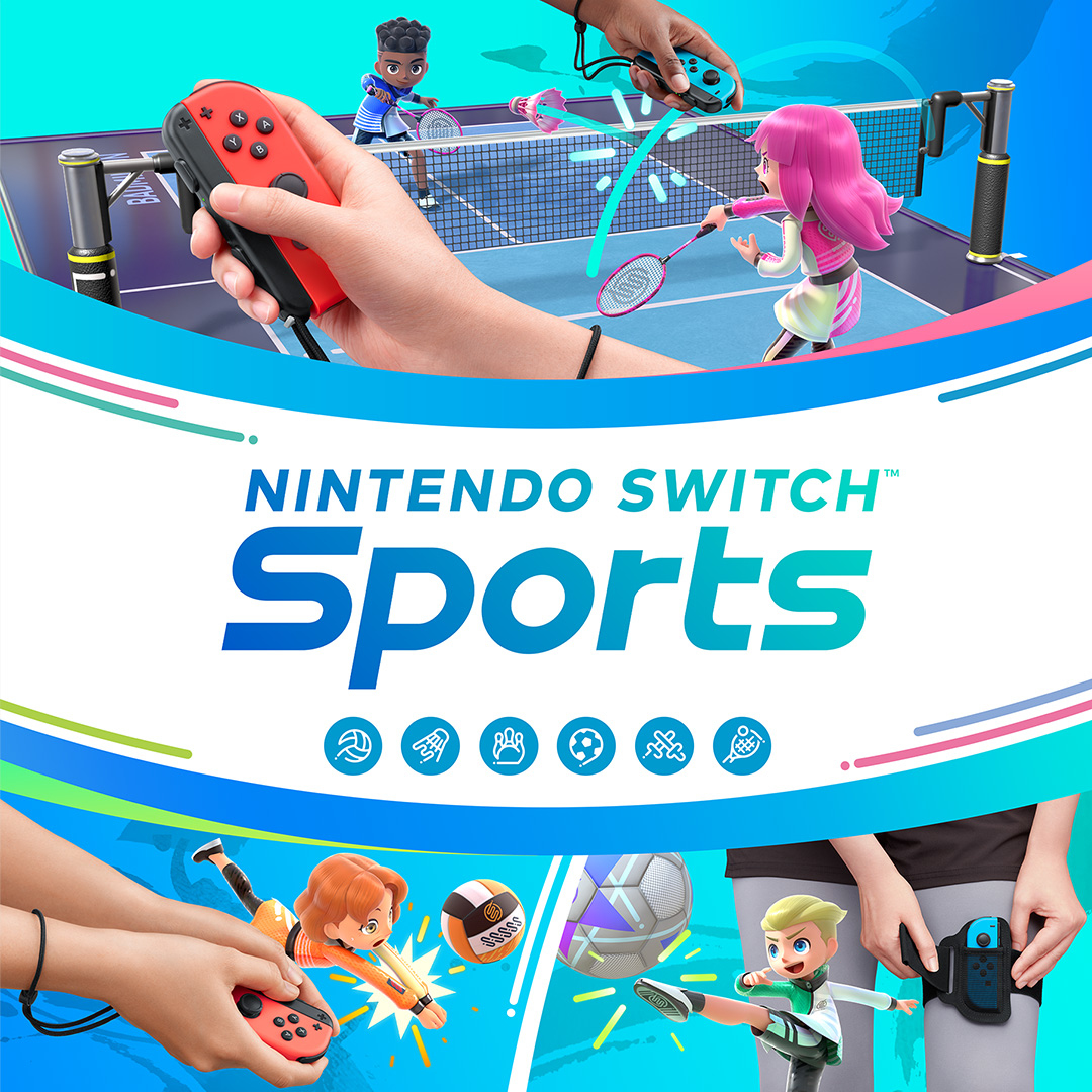 Nintendo Switch Sports Standard Tysk, Engelsk Nintendo Switch