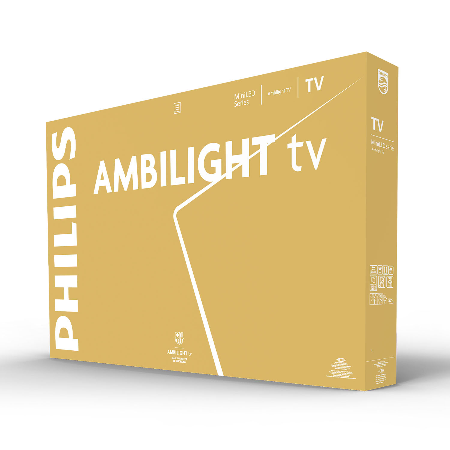 Philips 85MLED910/12 TV 2,16 m (85") 4K Ultra HD Smart TV Wi-Fi Sort