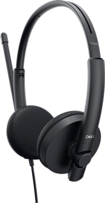 DELL WH1022 Headset Ledningsført Opkald/musik Sort