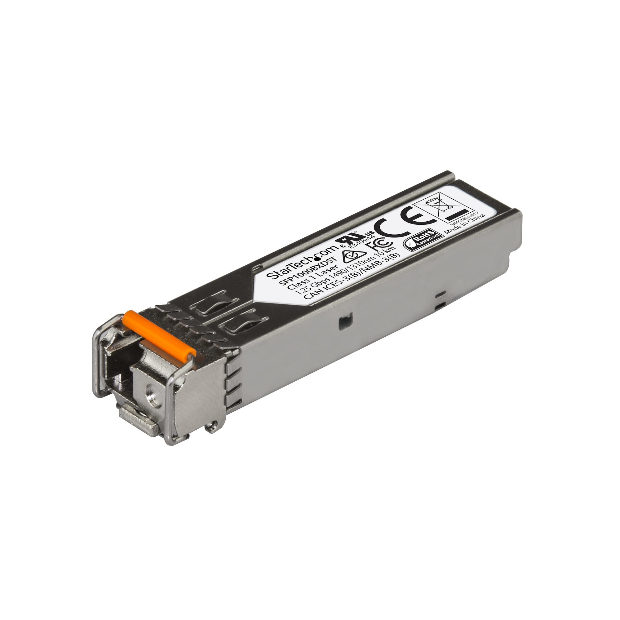StarTech.com SFP1000BXDST modul til netværksmodtager Fiberoptisk 1250 Mbit/s SFP