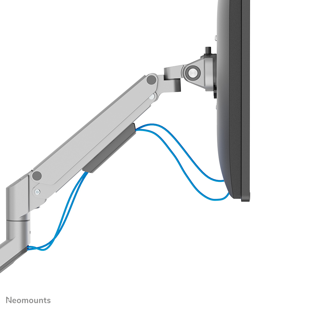 Neomounts DS70-250SL1 skærmbeslag og -stativer 88,9 cm (35") Skrivebord Sølv