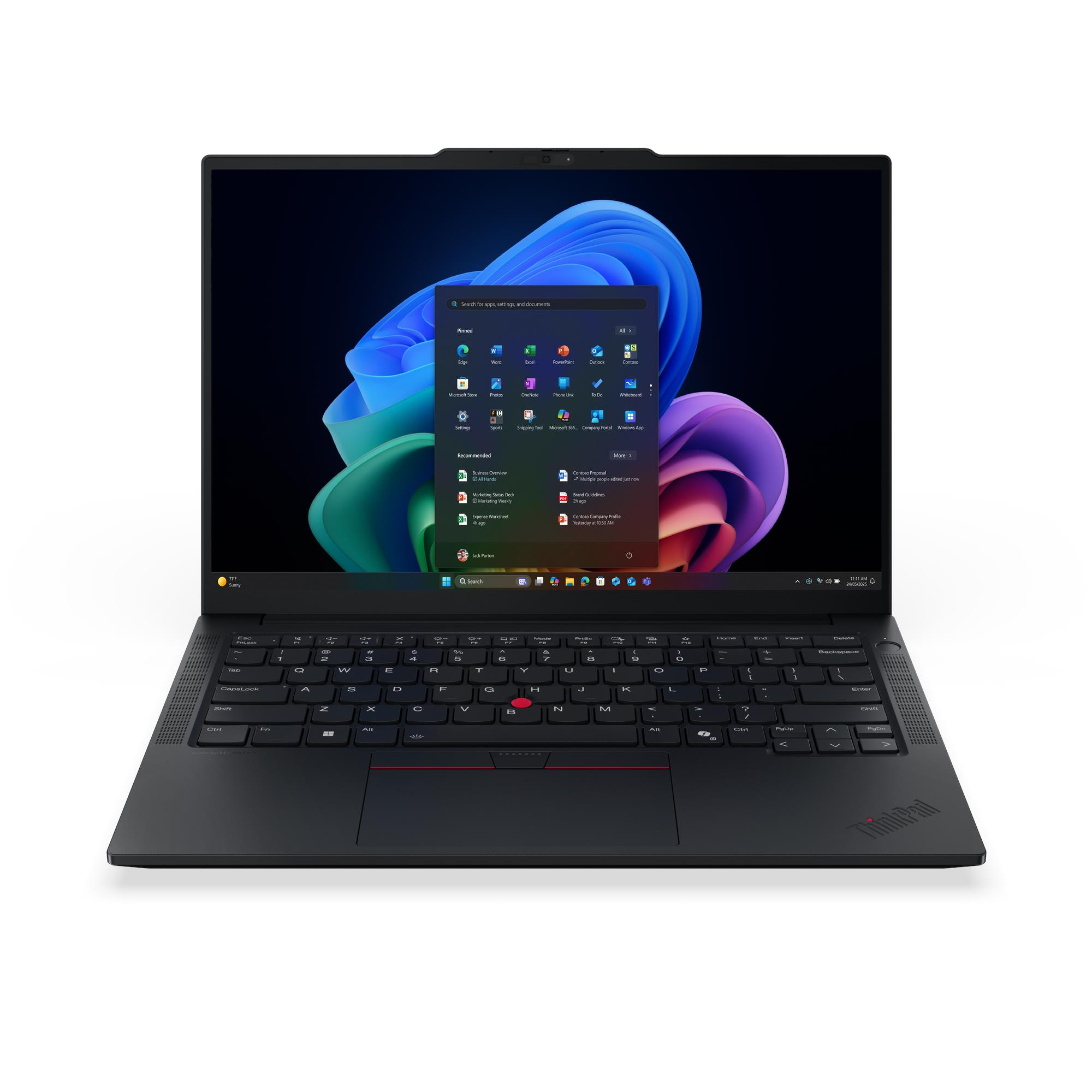 Lenovo ThinkPad E14 Gen 8 (Intel) Copilot+ PC Intel Core Ultra 5 325 Laptop 35,6 cm (14") WUXGA 16 GB DDR5-SDRAM 512 GB SSD Wi-Fi 7 (802.11be) Windows 11 Pro Sort Engelsk