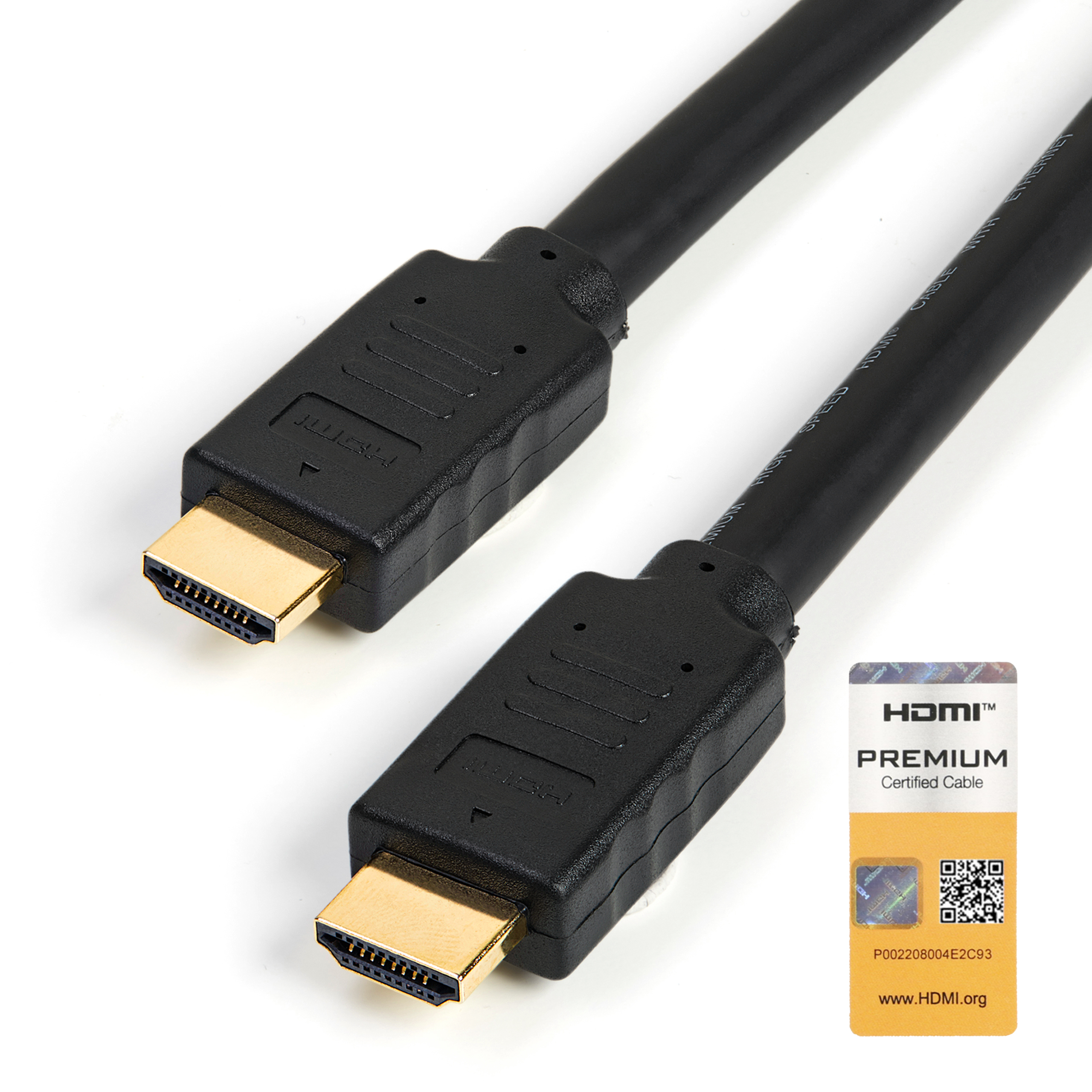 StarTech.com HDMM5MP HDMI-kabel 5 m HDMI Type A (Standard) Sort