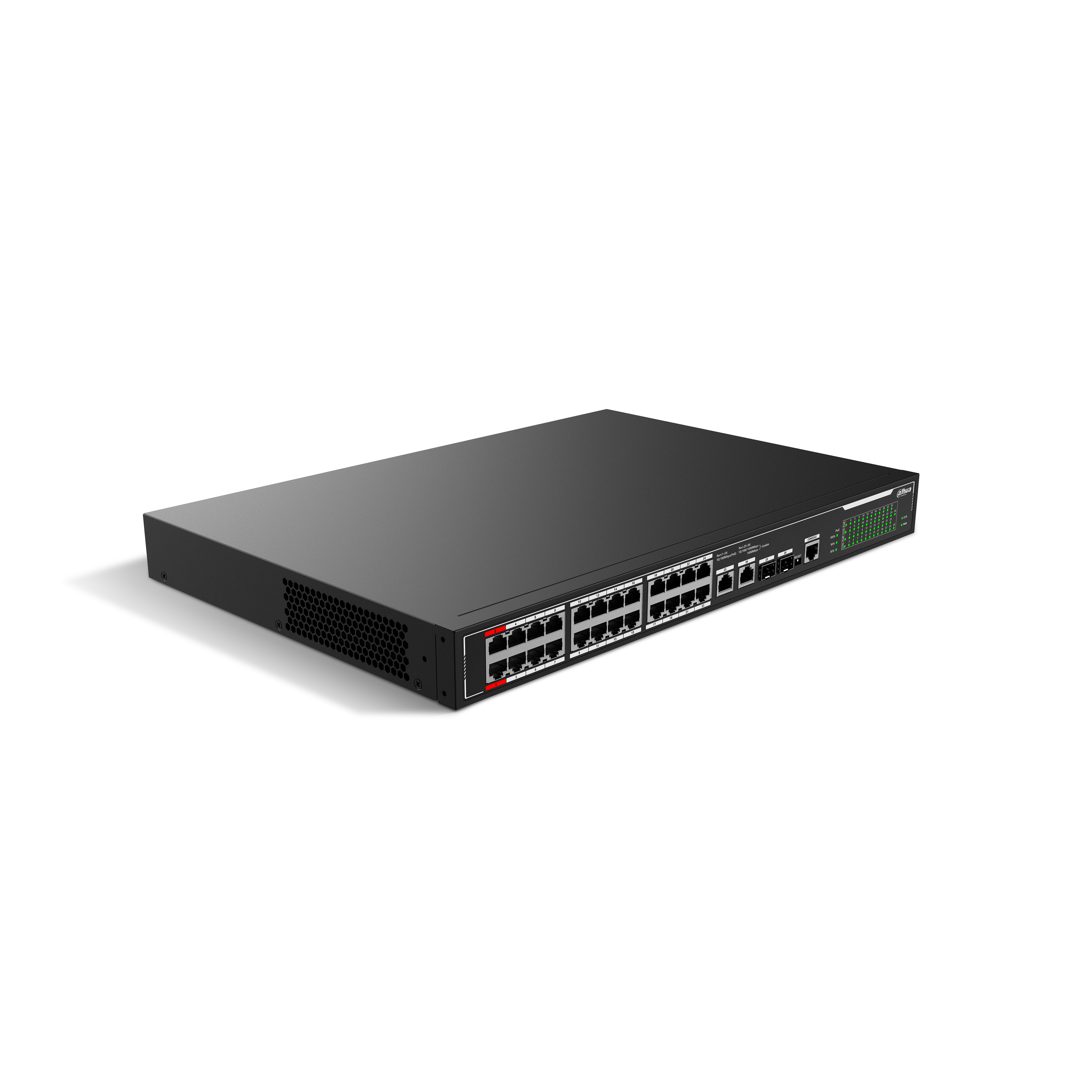 Dahua Technology SF4026P-C Administreret L2 Fast Ethernet (10/100) Strøm over Ethernet (PoE) Sort