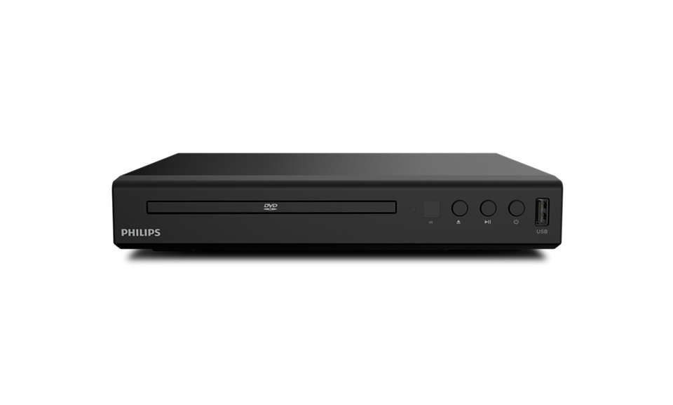 Philips 2000 series TAEP200 DVD afspiller Sort