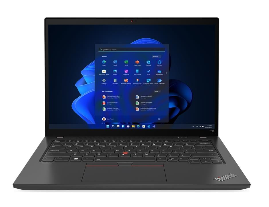 T1A Lenovo ThinkPad T14 G3 Refurbished Intel® Core™ i5 i5-1245U Laptop 35,6 cm (14") 16 GB DDR4-SDRAM 512 GB SSD Windows 11 Pro Sort