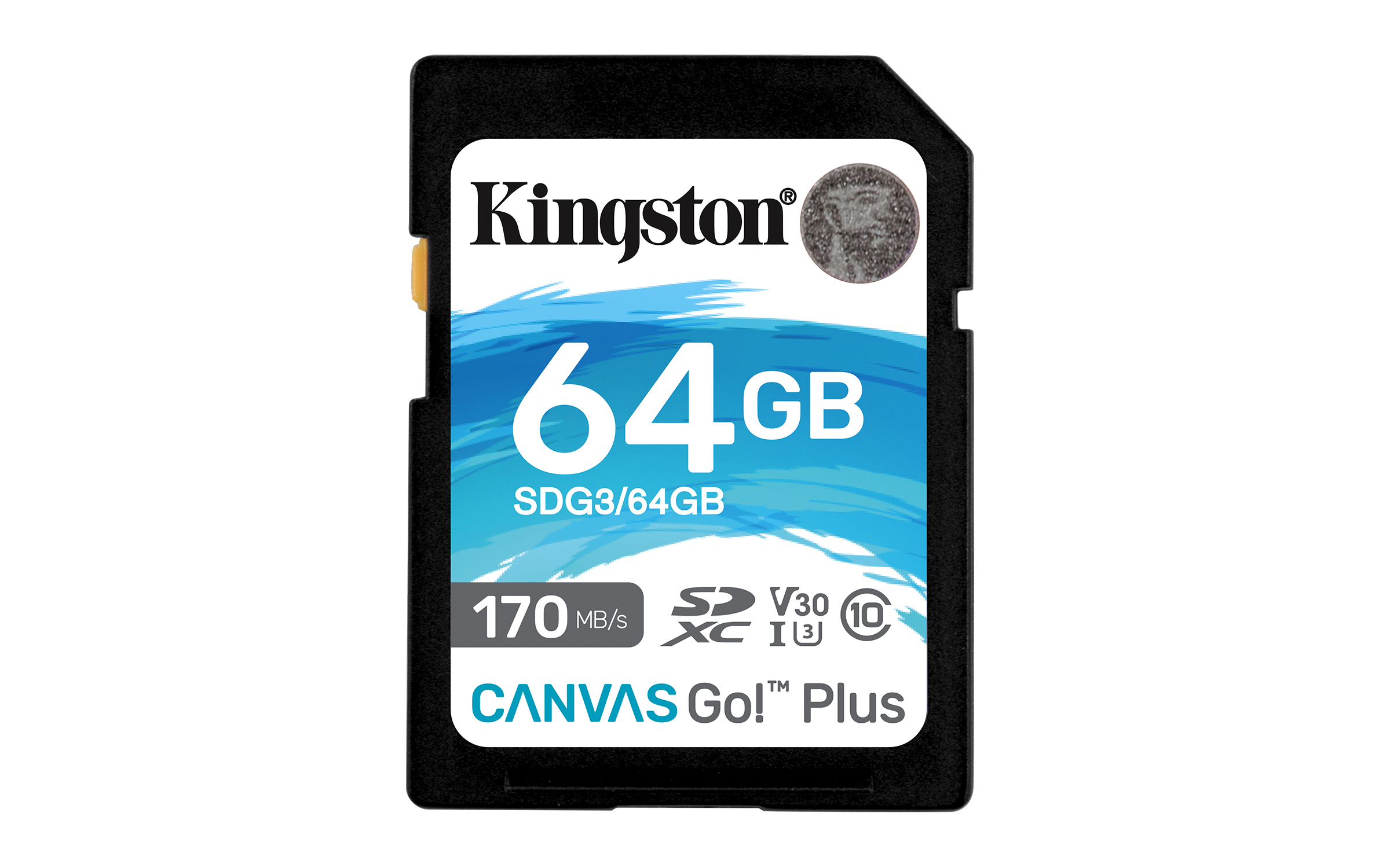 Kingston Technology 64 GB SDXC Canvas Go Plus 170R C10 UHS-I U3 V30