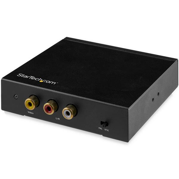 StarTech.com HD2VID2 video omformer Aktiv videoomformer 1920 x 1080 pixel