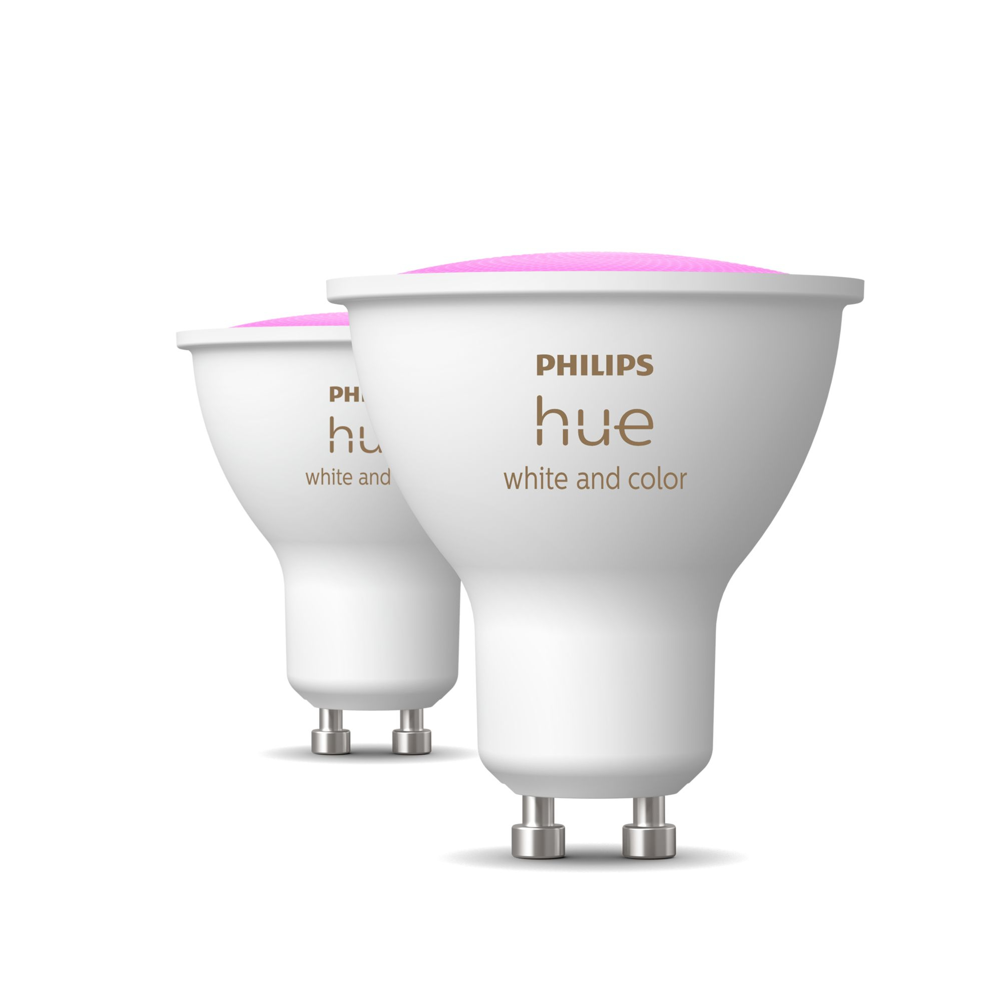 Philips Hue White and Color ambiance GU10 - spots - 2-pak