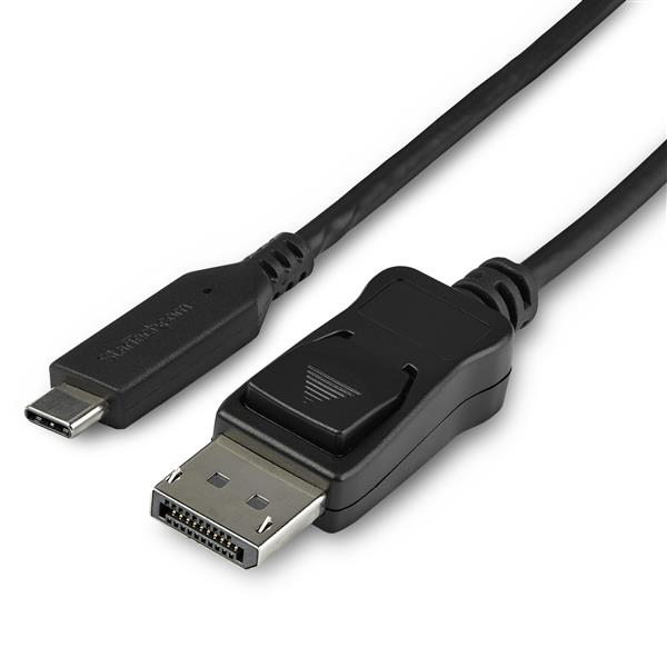 StarTech.com CDP2DP141MB videokabel adapter 1 m DisplayPort USB Type-C Sort