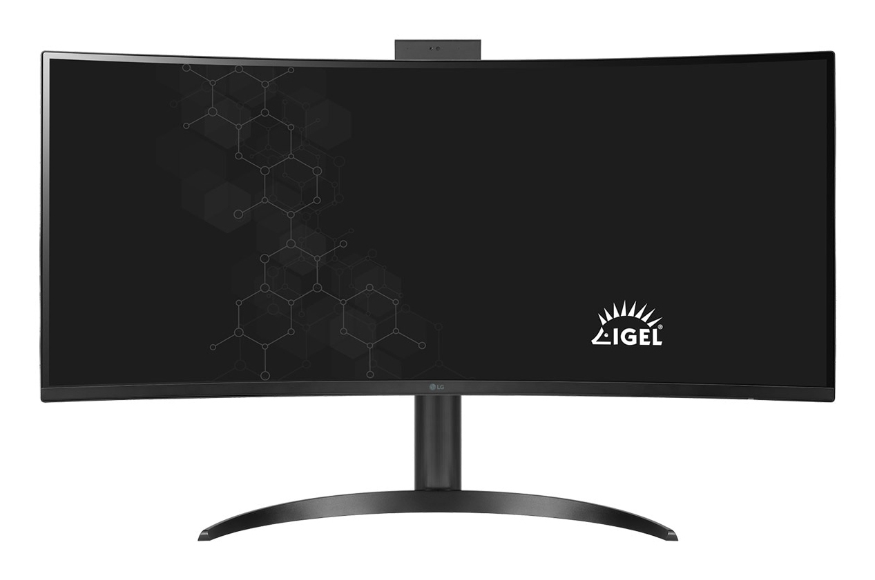 LG 34CR651I-6P All-in-One PC Intel® Pentium® Silver N6005 86,4 cm (34") 3440 x 1440 pixel All-in-One thin client 8 GB DDR4-SDRAM 16 GB eMMC Wi-Fi 6 (802.11ax) Sort