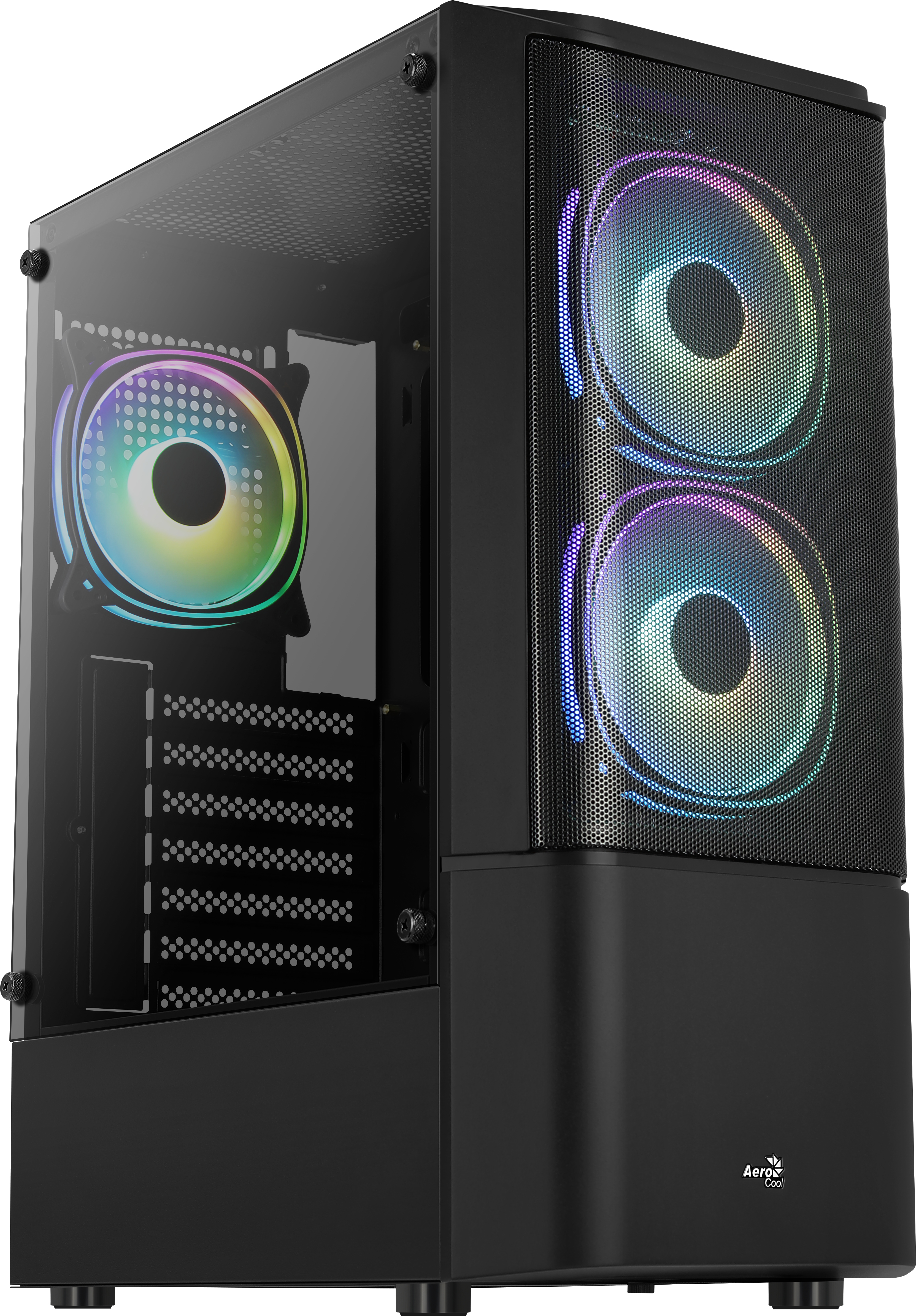 Aerocool Quantum Mesh Midi Tower Sort