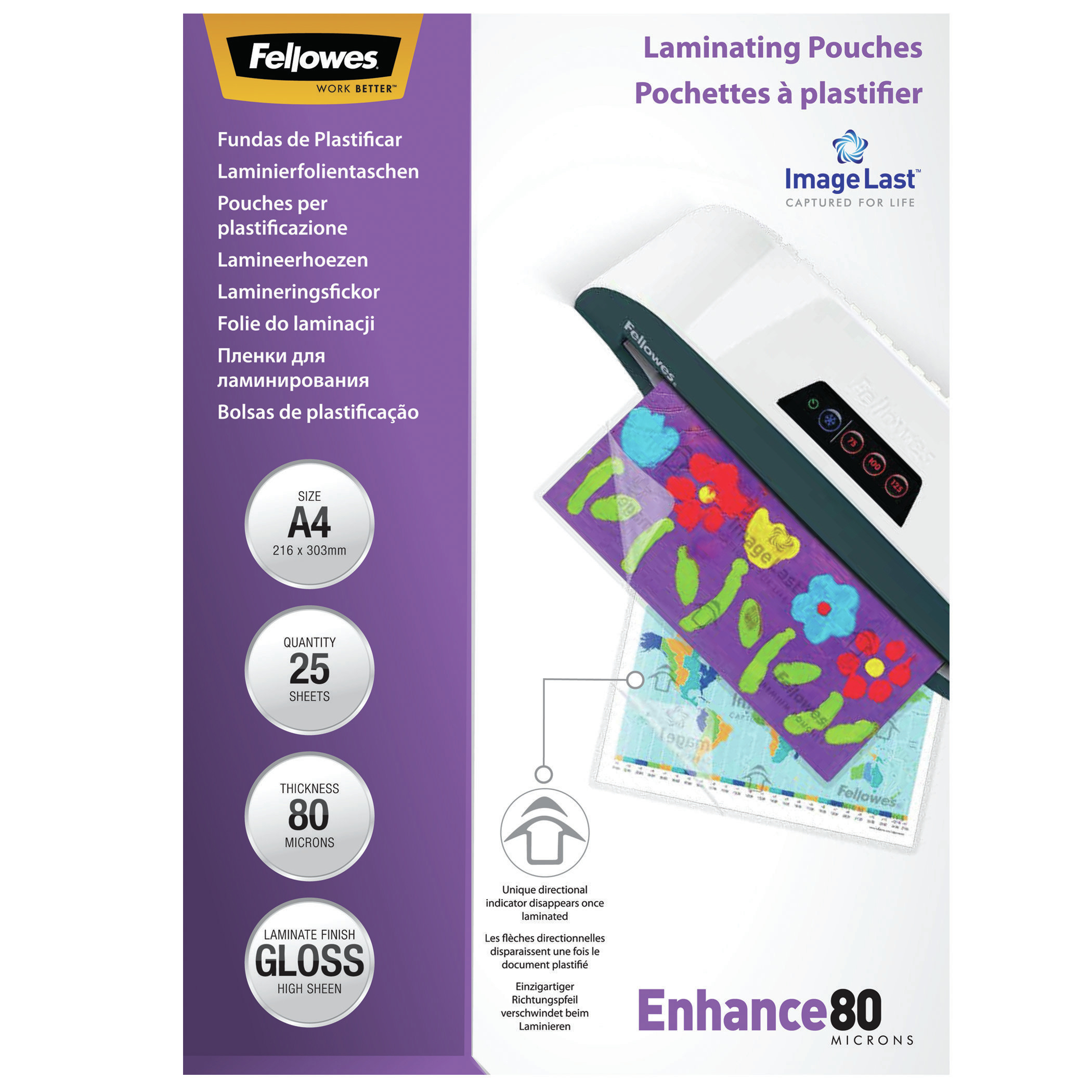 Fellowes 5396205 plastlomme 25 stk