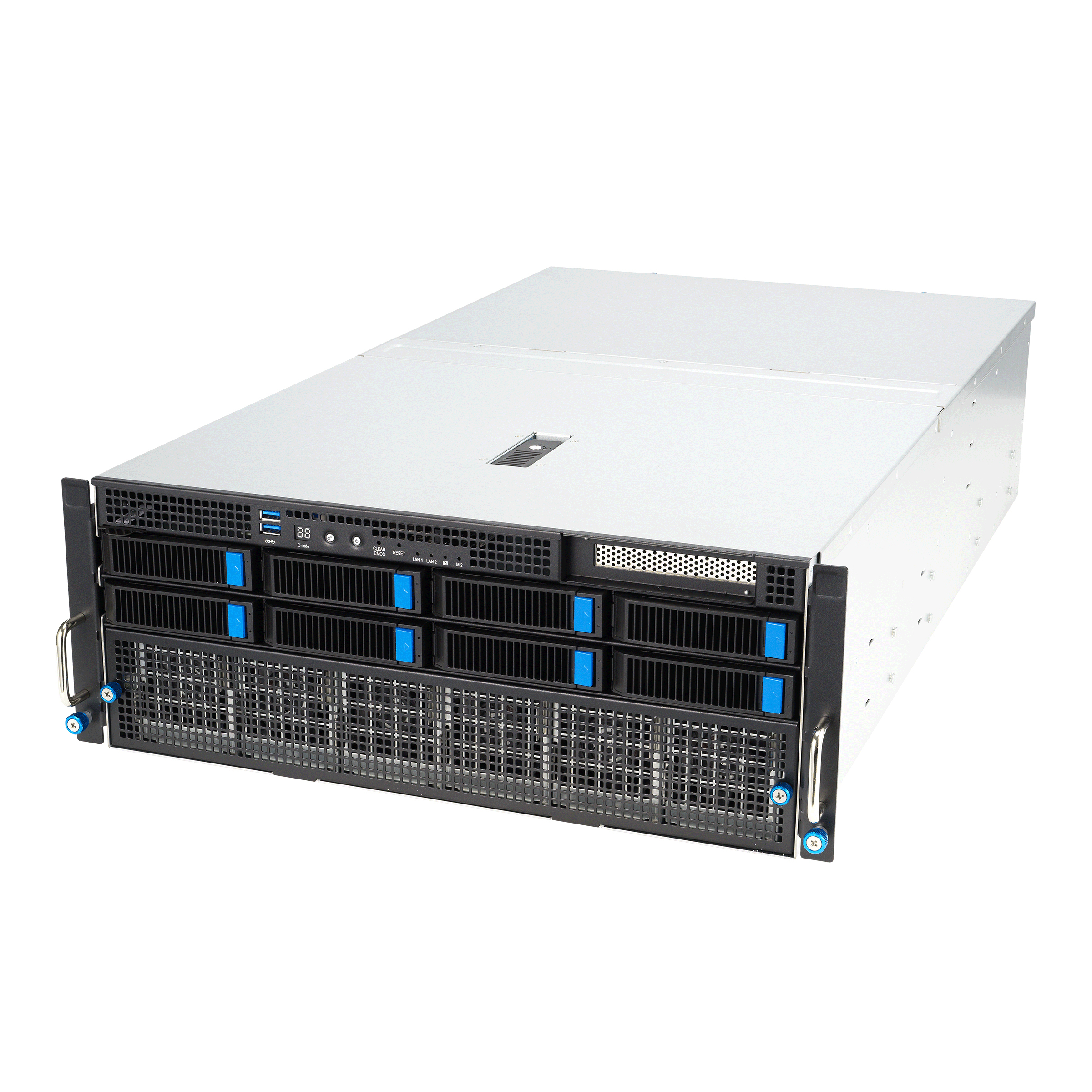 ASUS ESC8000A-E12-SKU2 Stativ (4U) Sølv