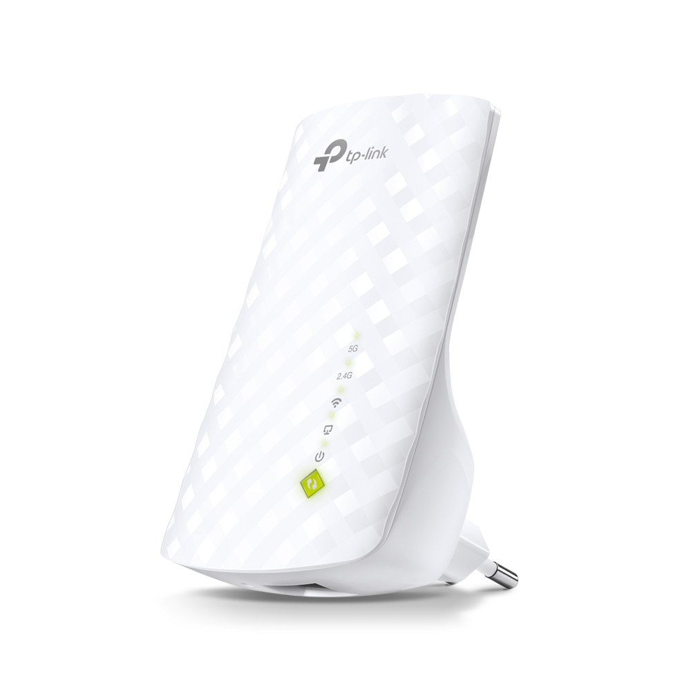TP-Link RE200 netværk forlænger Netværksgentager Hvid 10, 100 Mbit/s
