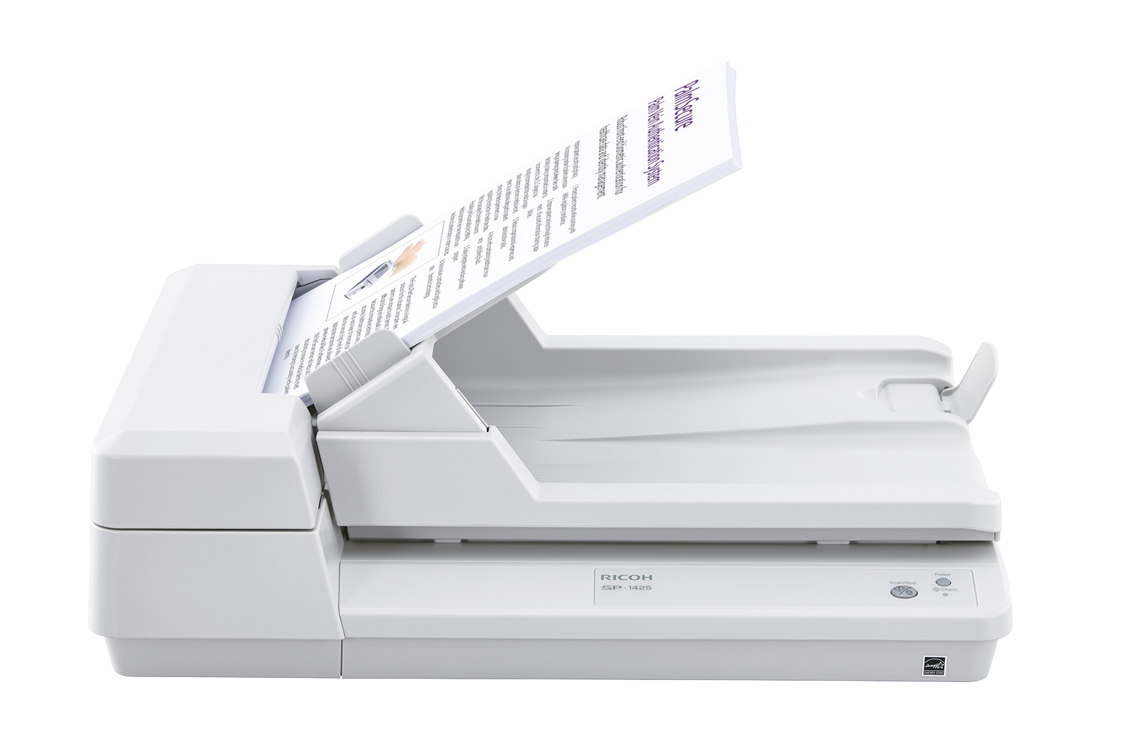 Ricoh SP-1425 Flatbed & ADF scanner 600 x 600 dpi A4 Hvid